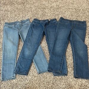 Girls pull on jeggings set